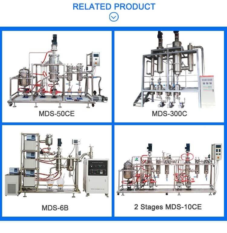 essuyé fournisseur d'évaporateur de film wiped film evaporator supplier